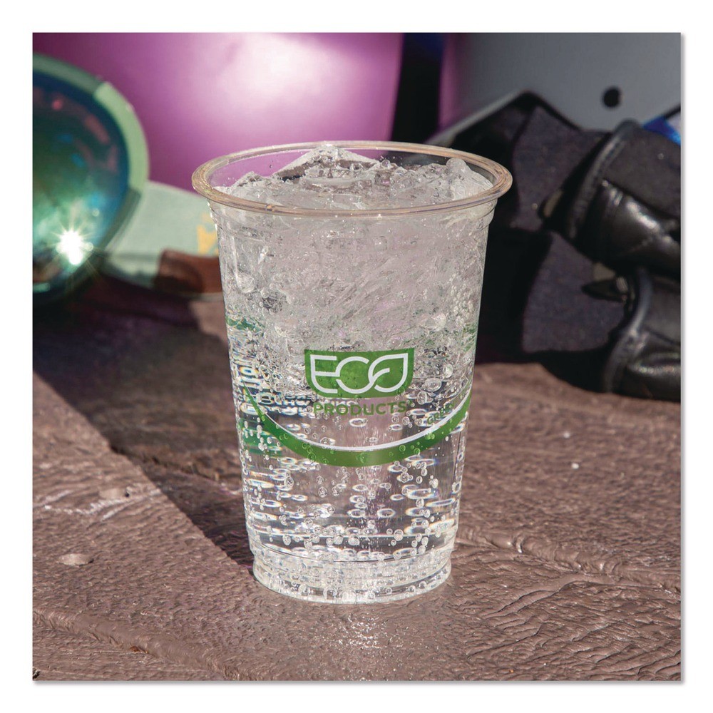 Eco-Products EPCC16GSPK 16 oz. GreenStripe Cold Cups – Clear (50/Pack) New