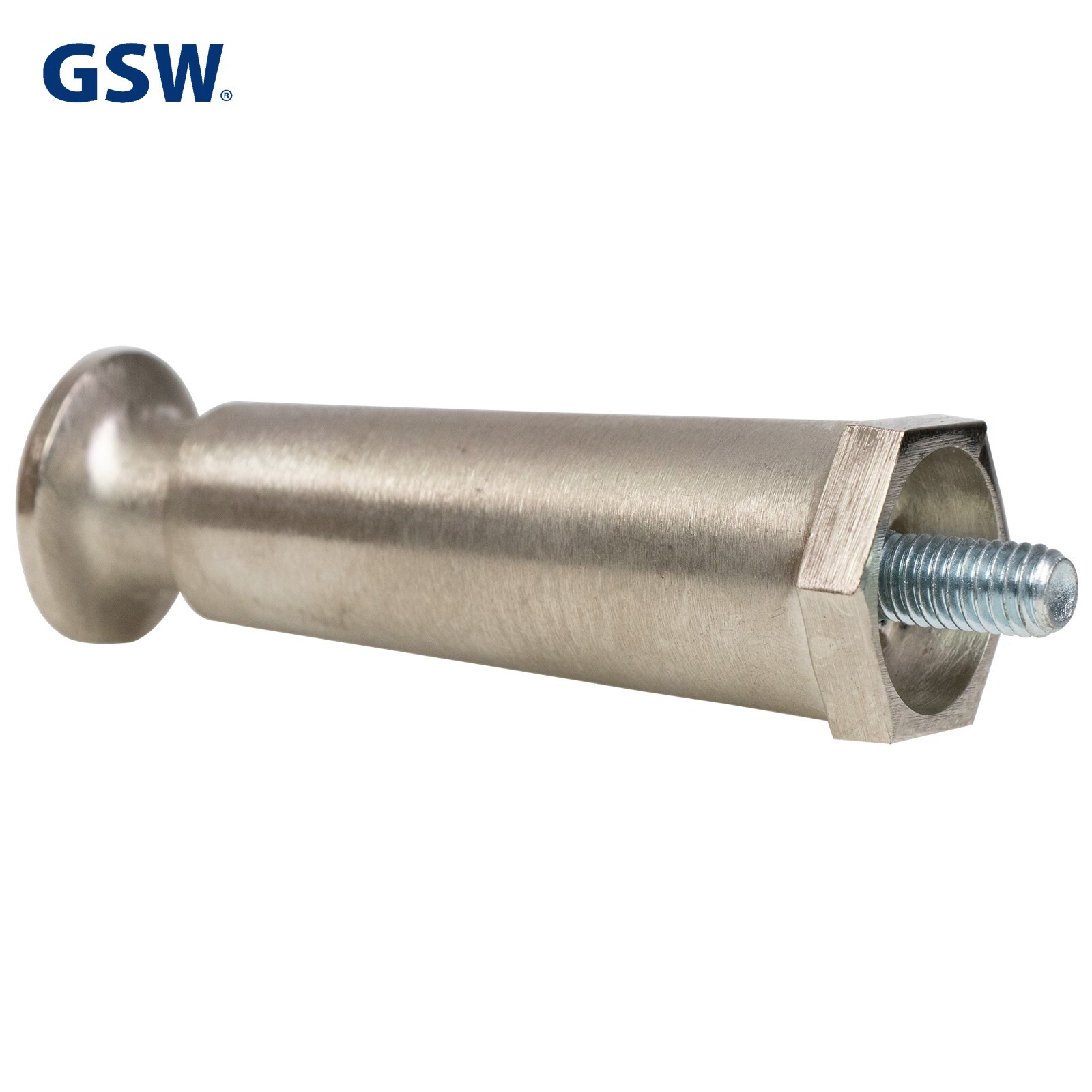 GSW FT-ZN4N 4 Pcs Adjustable Nickel Plated Appliance Leg 4″ High Flanged Foot