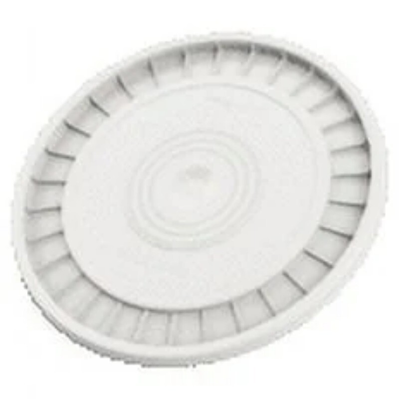 (12 pack) United Solutions 5 Gallon Round Plastic Utility Bucket Lid,1 Each