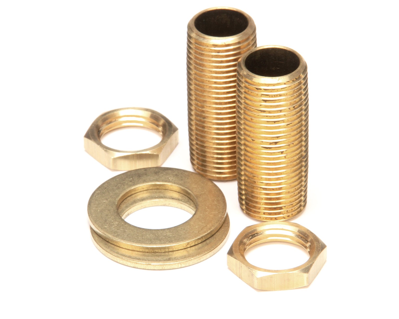 T&S Brass Supply Nipple Kit, 1/2 Npt X 2 Long (Qty=2) B-0425-M – Genuine OEM