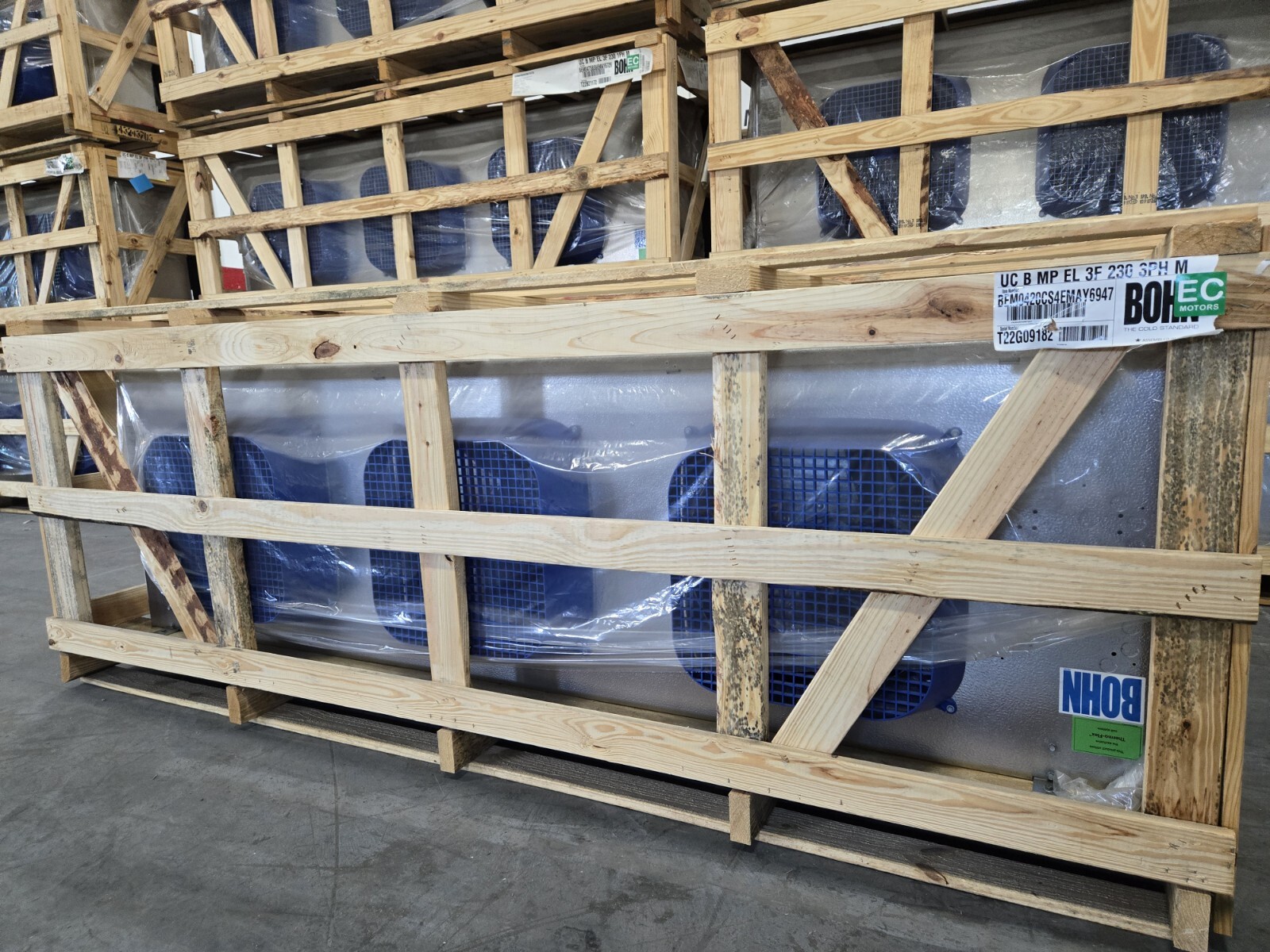 NEW Bohn BEM0420CS4E Walk-In 42,000 BTU Freezer/Cooler Medium Profile Evaporator