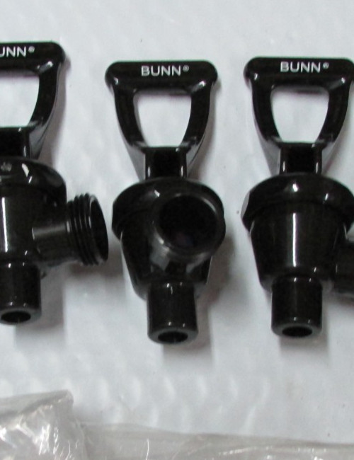 Lot of 1 Bunn Faucet Assy, Black Hdl 03260.0102 – Genuine OEM Replacement Part