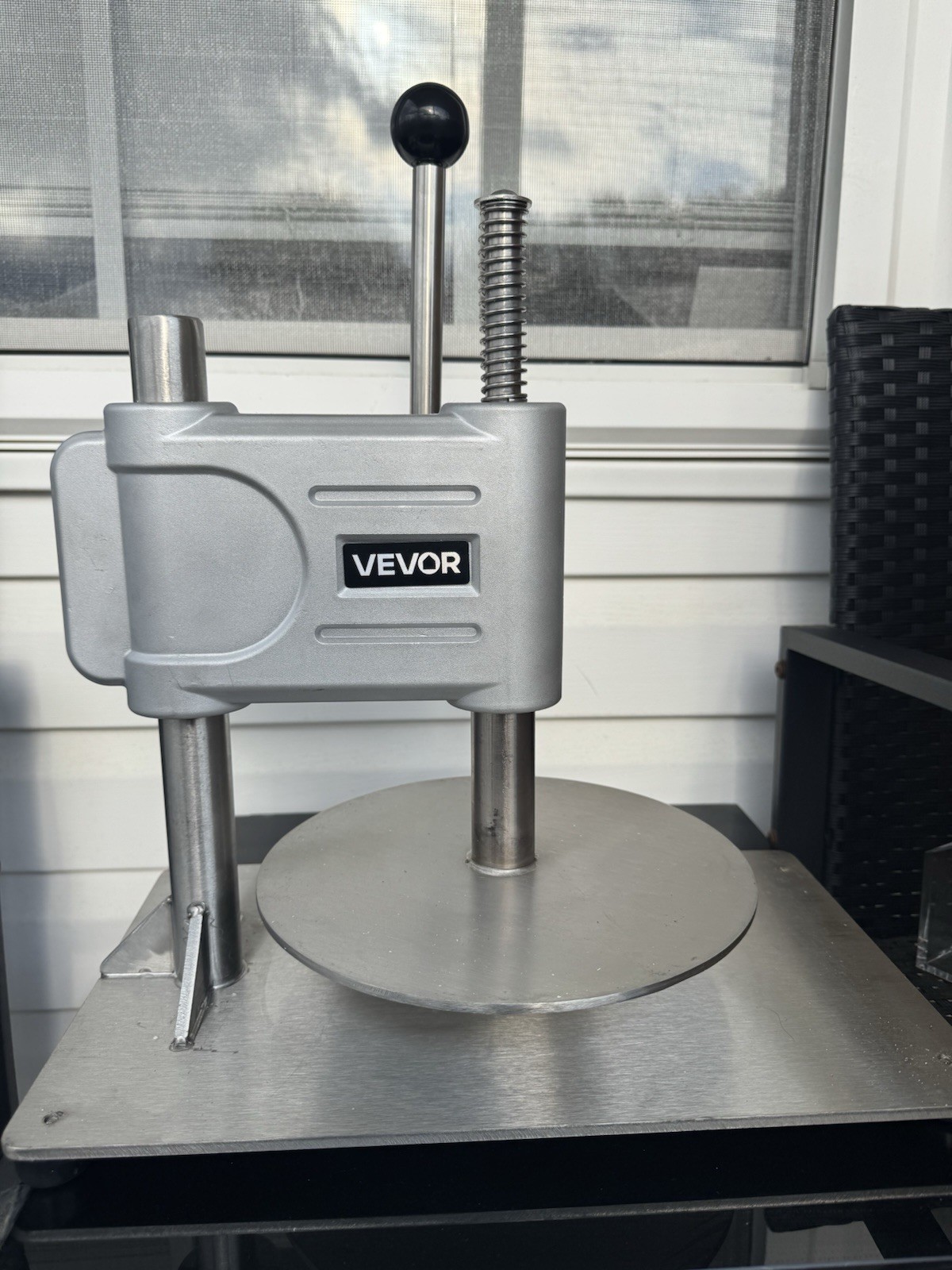 Stainless Steel Pizza Dough Presser/Roller 370W APD40
