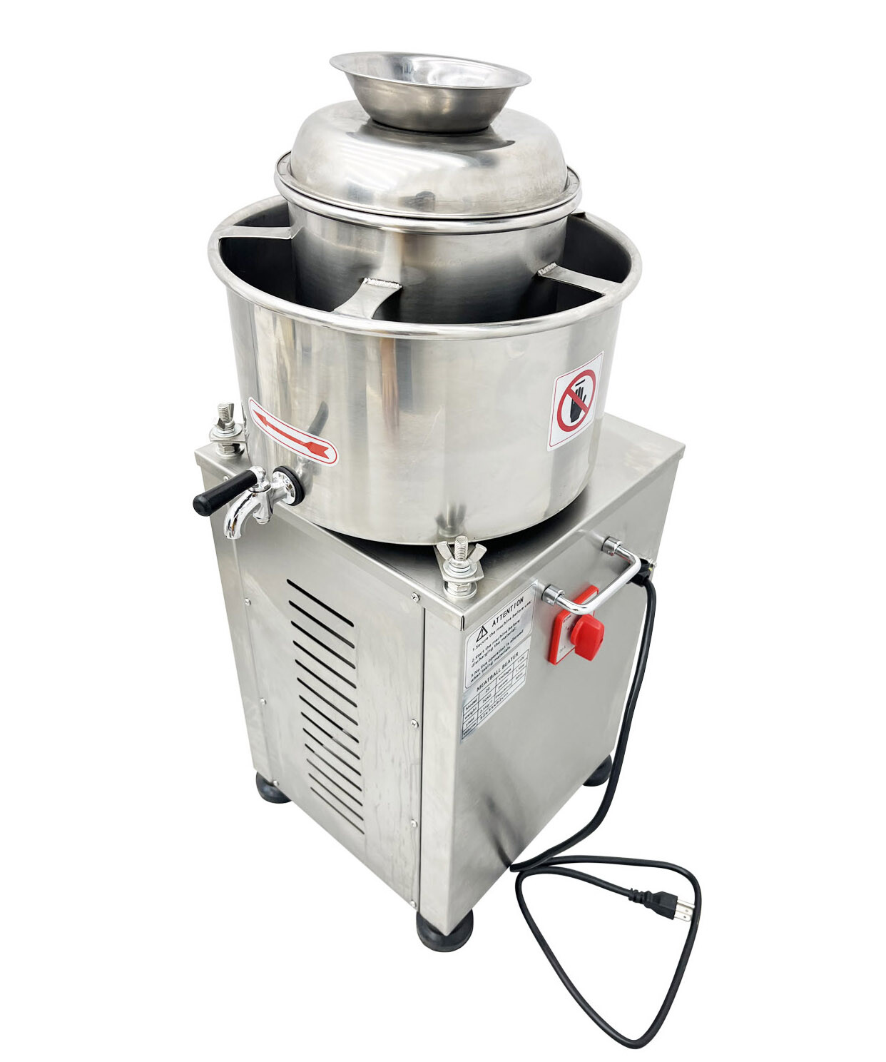 Electric Meat Puree Making Machine Multifunctional Meatball Beater machine 110V