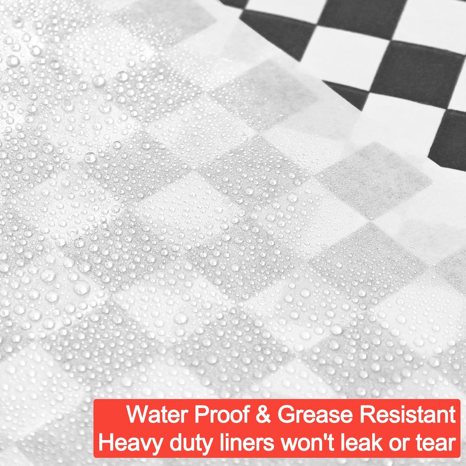 960 Pieces Deli Wax Paper Sheets 12 x 12 inches Checkered Sandwich Wrapping P…