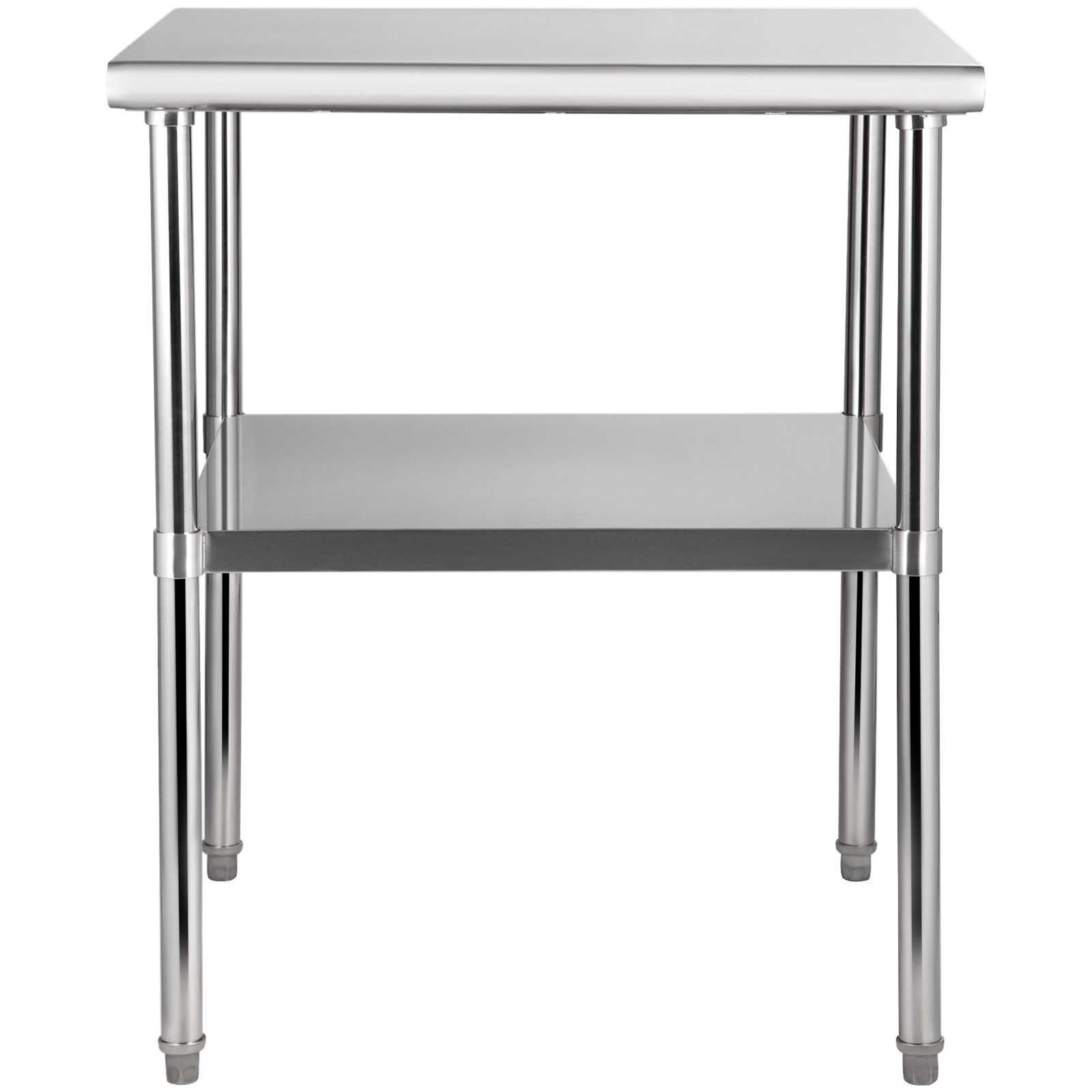 VEVOR Stainless Steel 30x30x36 in Work Prep Table Commercial Food Prep Table