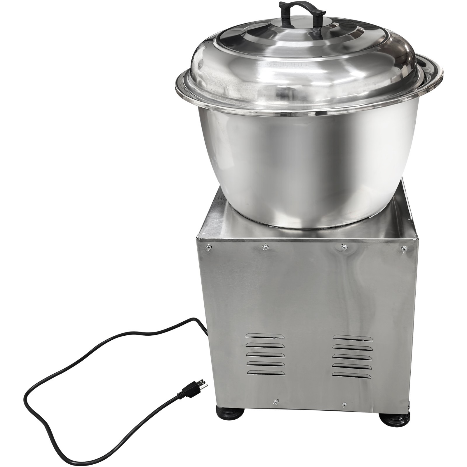 110V Commercial Dough Mixer Basin Type Bakery Flour Mixing Machine 33LBS Cap.