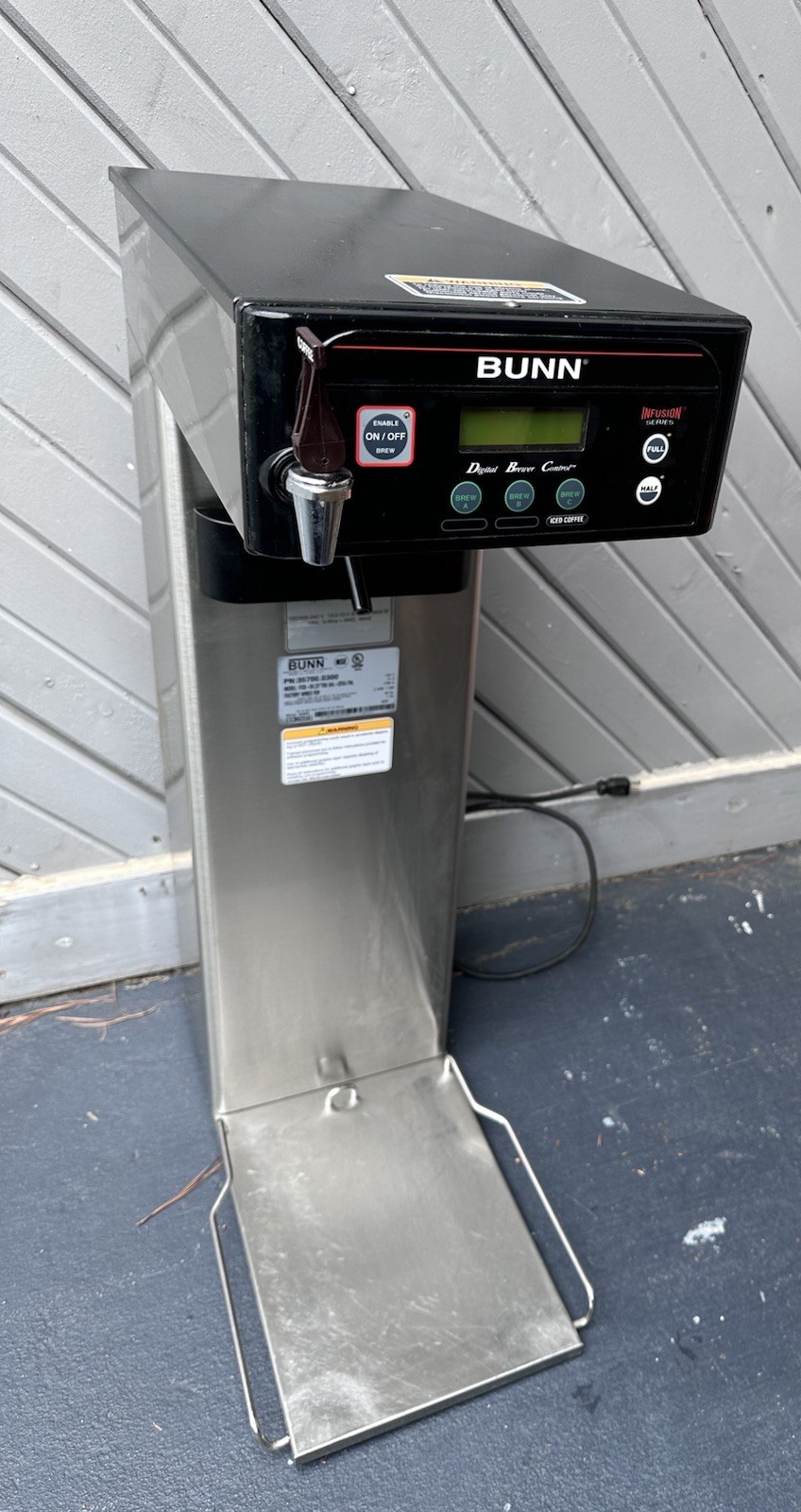Bunn, Tea Coffee Brewer -ITCB Infusion Series, Dual Volt, 29″ No Brw Basket