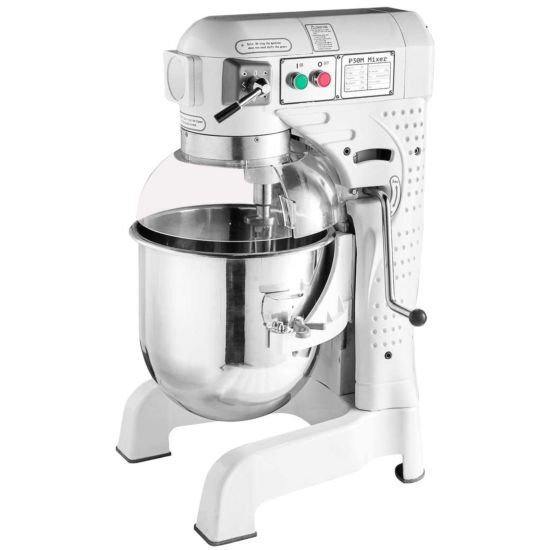 Prepline B30M 28 Qt. Gear Driven Planetary Stand Mixer with Guard