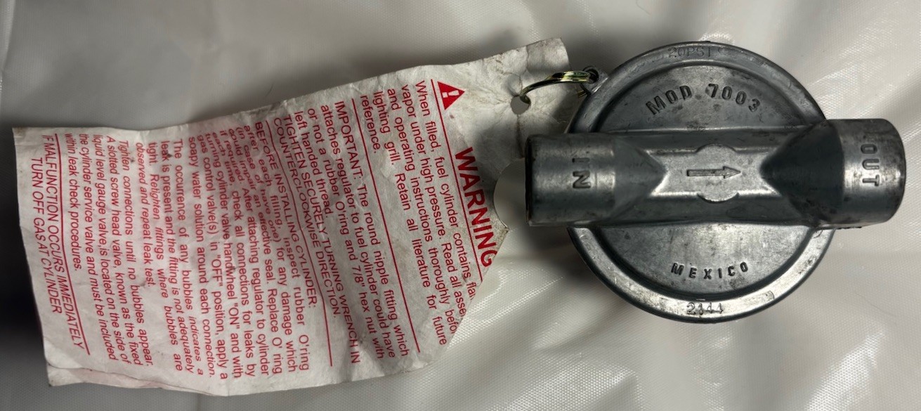 New Precimex 7003 Adjustable 0-10psi Propane Regulator LP LPG Gas Valve 1/4″ NPT