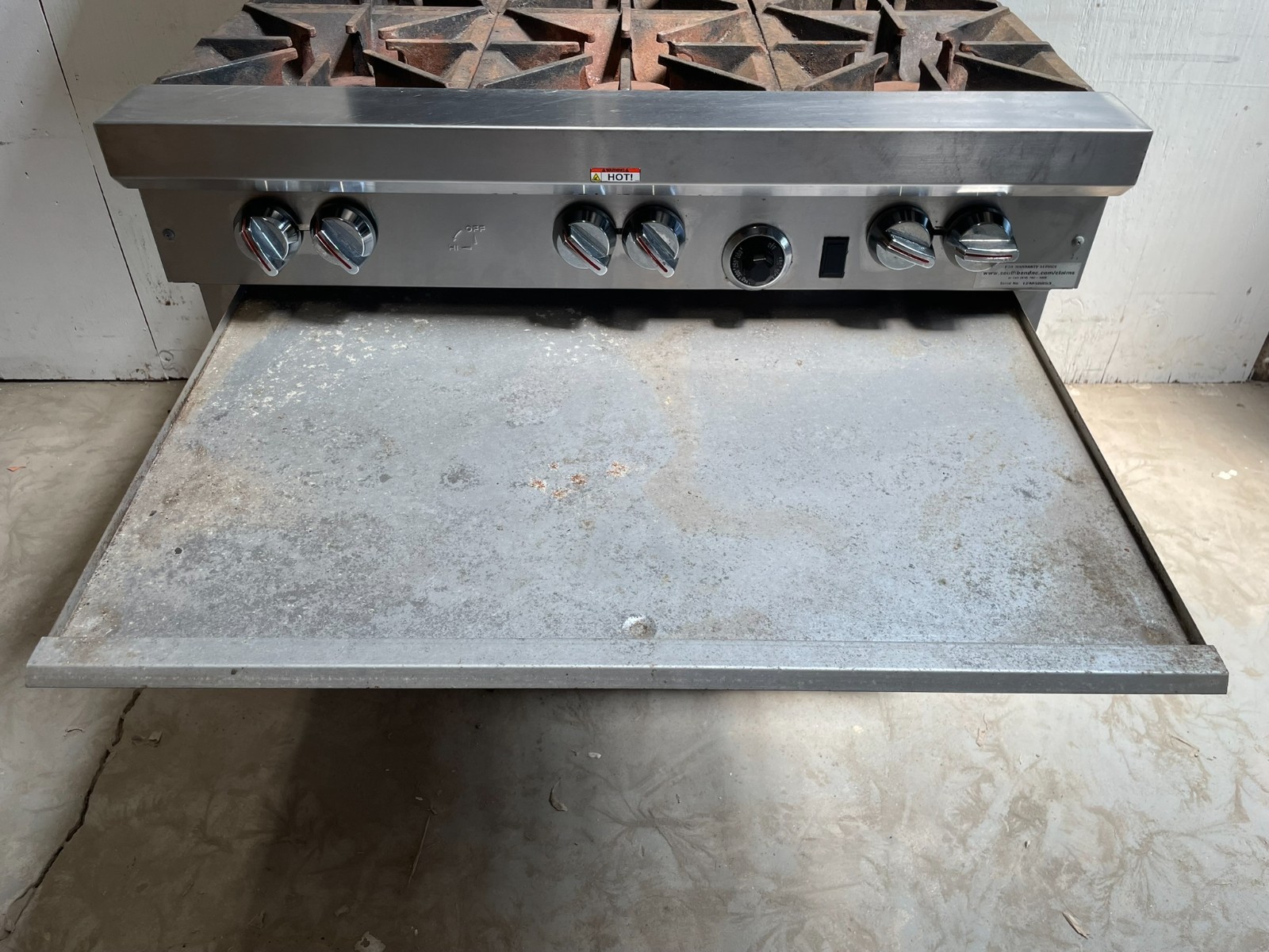 Southbend S36D 36″ 6-Burner S-Series Range Propane