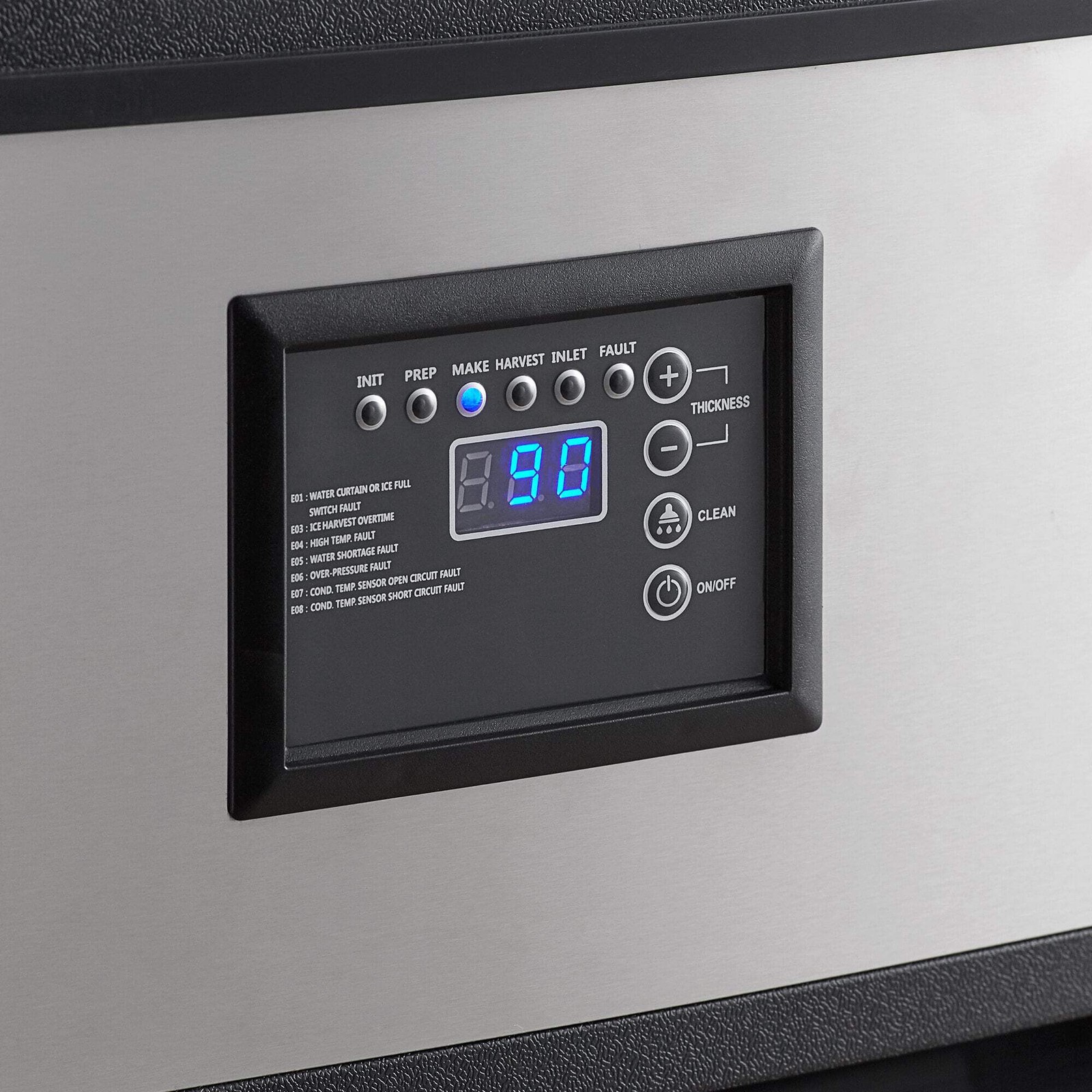 26″ Air Cooled Undercounter Full Cube Ice Machine – 222 lb.