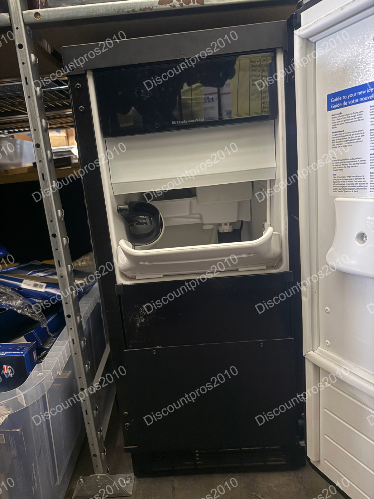 KitchenAid KUIX305ESS 15″ Automatic Ice Maker — OPEN BOX / DISPLAY MODEL
