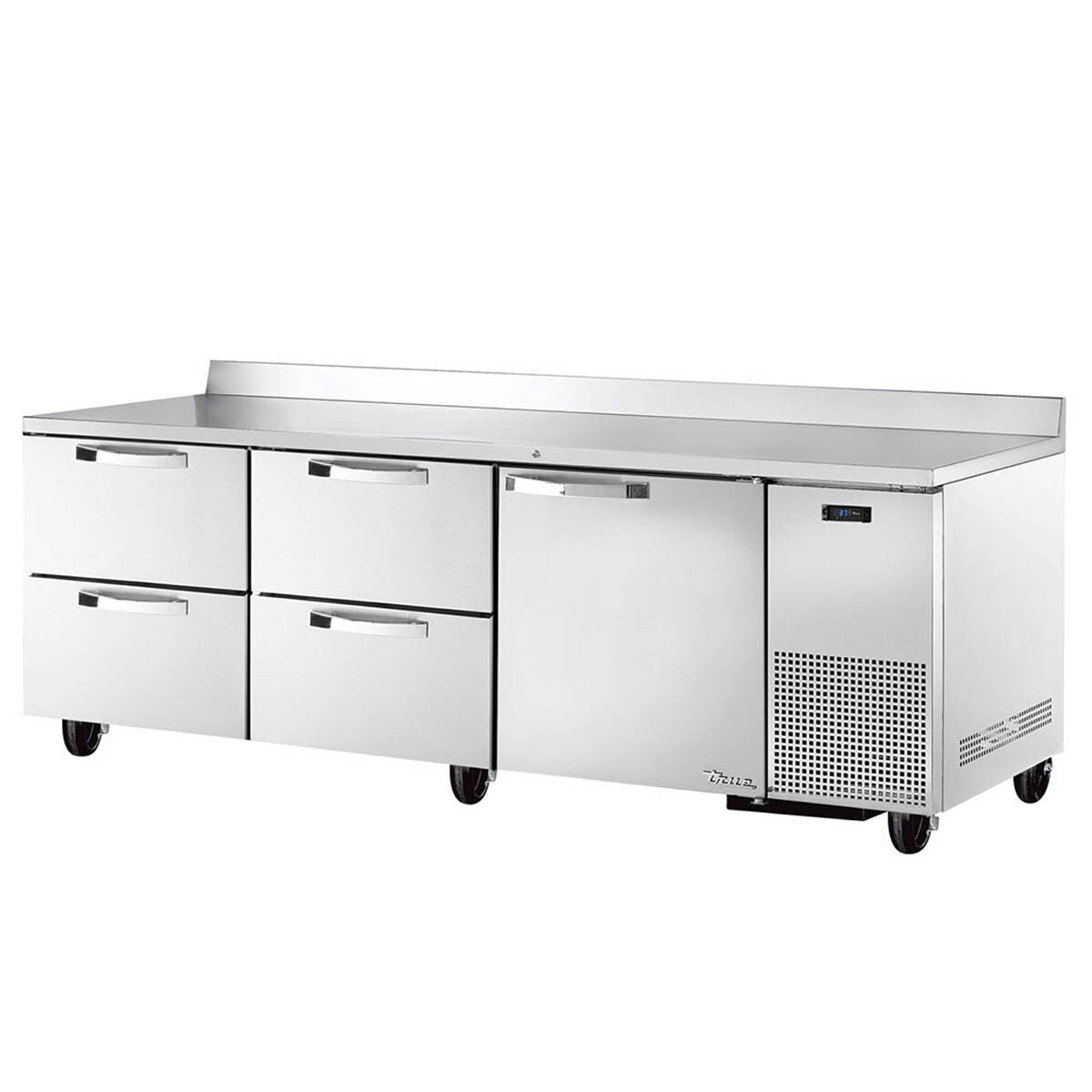 True TWT-93D-4-HC~SPEC3 93″ Solid Door & 4 Drawered Deep Worktop Refrigerator…
