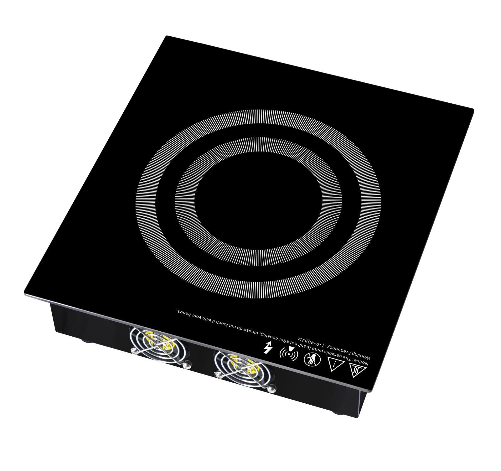 Sunpentown SPT 3400W Commercial Built In Induction Cooktop Range – SR-34AR