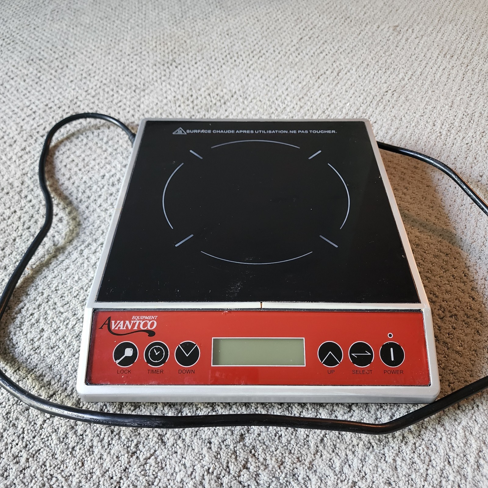 Equipment Avantco Induction Cooker ICBTM20