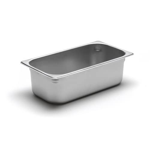 Value Series 222034931 22 Gauge Stainless Steel Steam Table Pan, Third-Size,