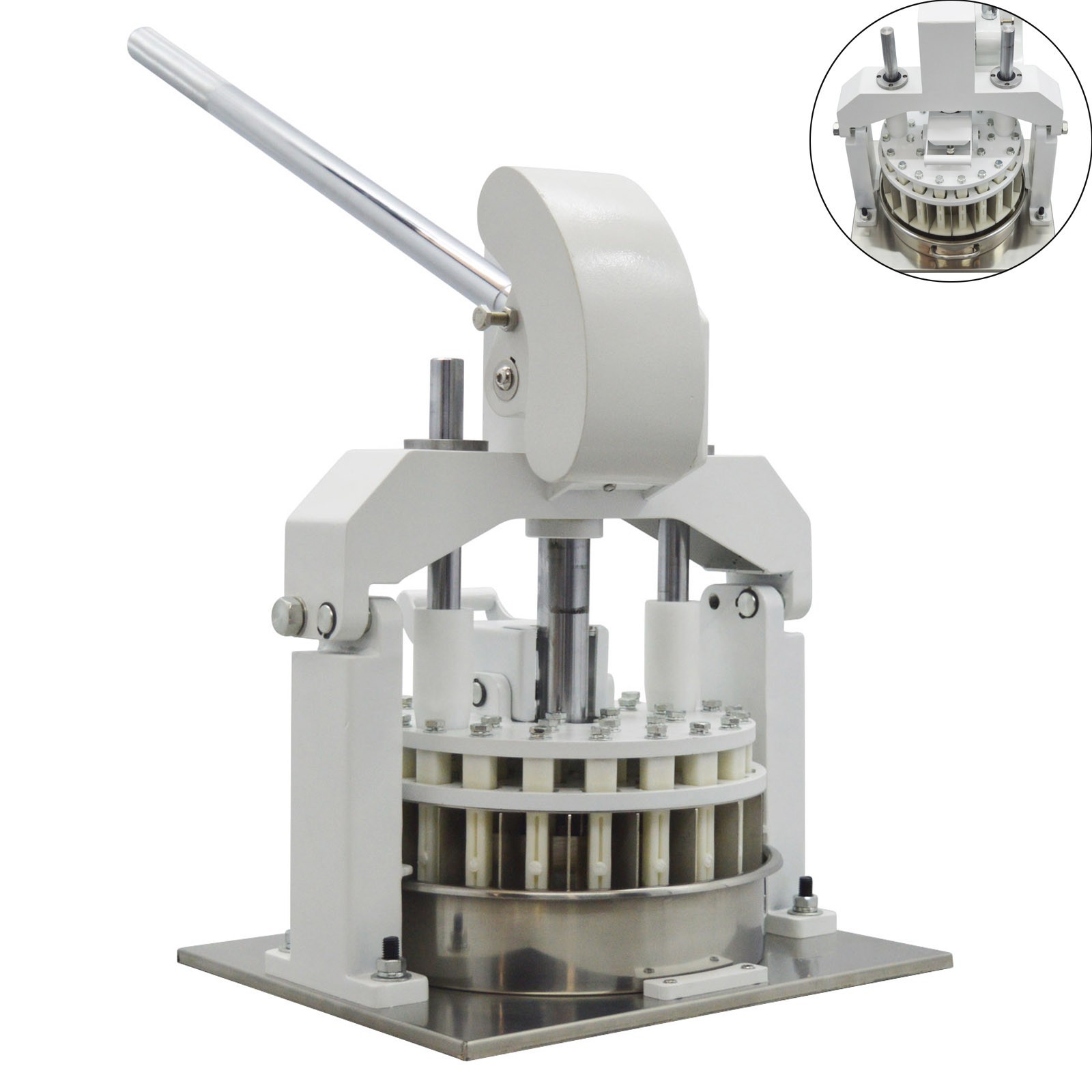 40PCS Table Top Manual Dough Cutter Divider Dough Cutting Machine 27g-144g