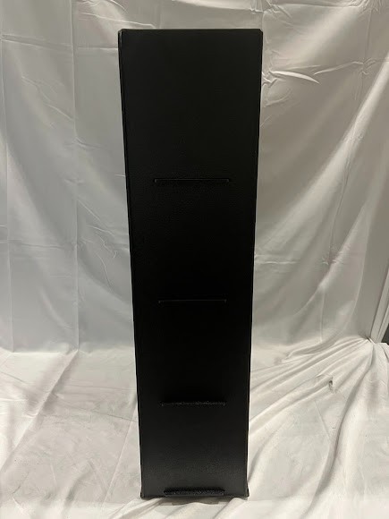 KleanTake by ServSense Black Countertop Slim Cup Dispenser Cabinet – 3 Slot