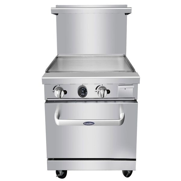 Atosa AGR-24G-LP 24″ GRIDDLE Range OVEN PROPANE WITH 5 YEARS PARTS & LABOR