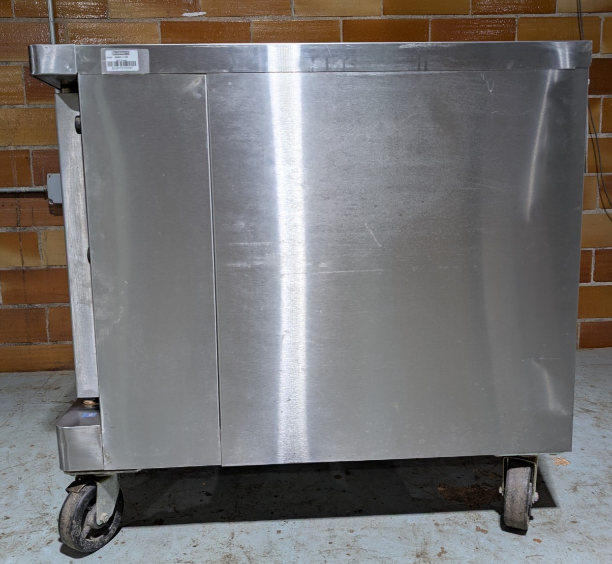 Mark V-100 Blodgett Electric Single Deck Full Size Convection Oven 440/480v 3Ph