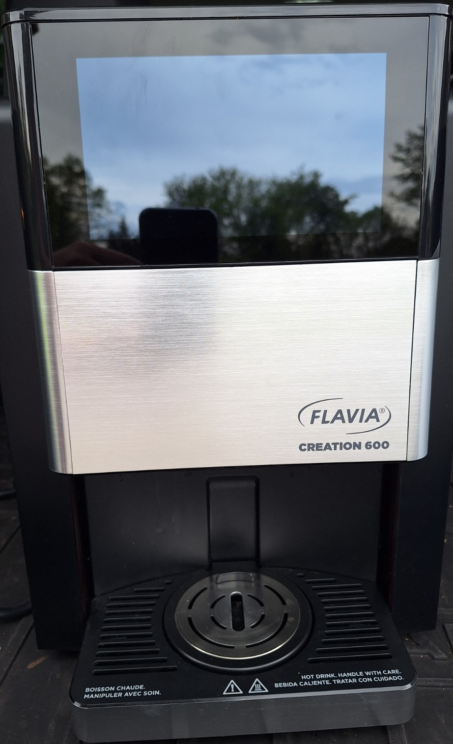 Flavia Creation 600 Commercial Pod Coffee Brewer 1550W NSF Listed Single Style