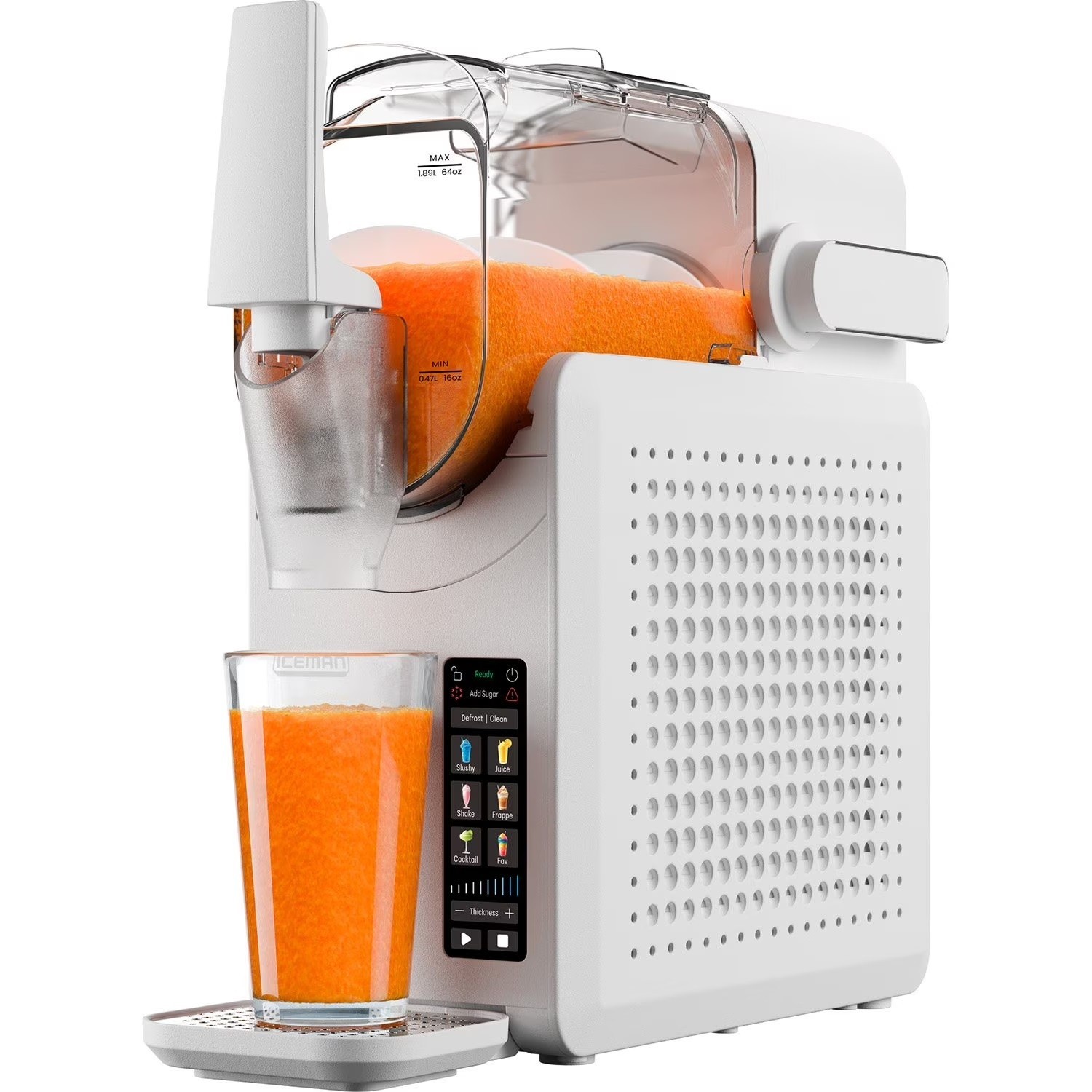 Iceman by Chefman Slush Ease, Slushy Maker with Touchscreen. Ready in 30 minutes