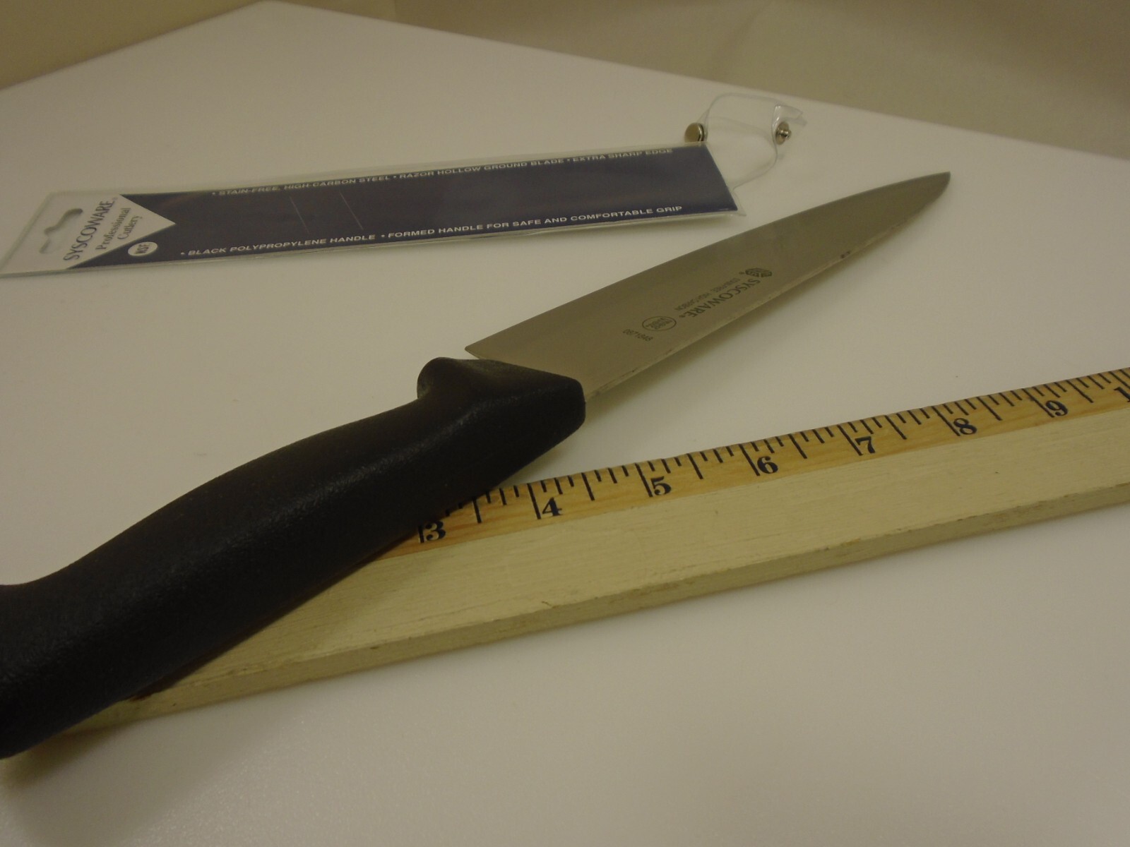 Syscoware Commercial 8 inch Chefs Cooks Knife Stiff Stainless Restaurant Kitchen