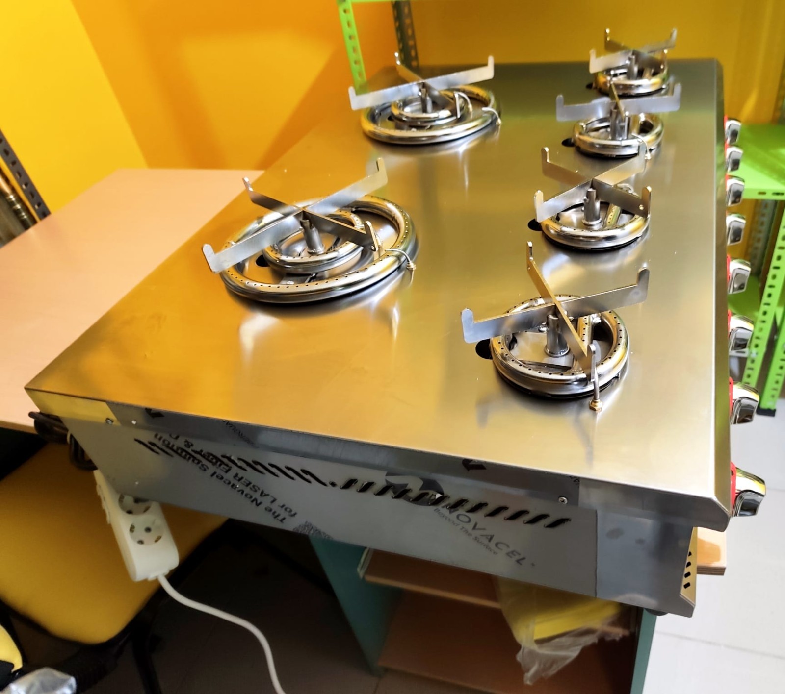 6 x AUTOMATIC Rotates Cooker Kunefe Gas Oven Furnace For Restaurant Rotating