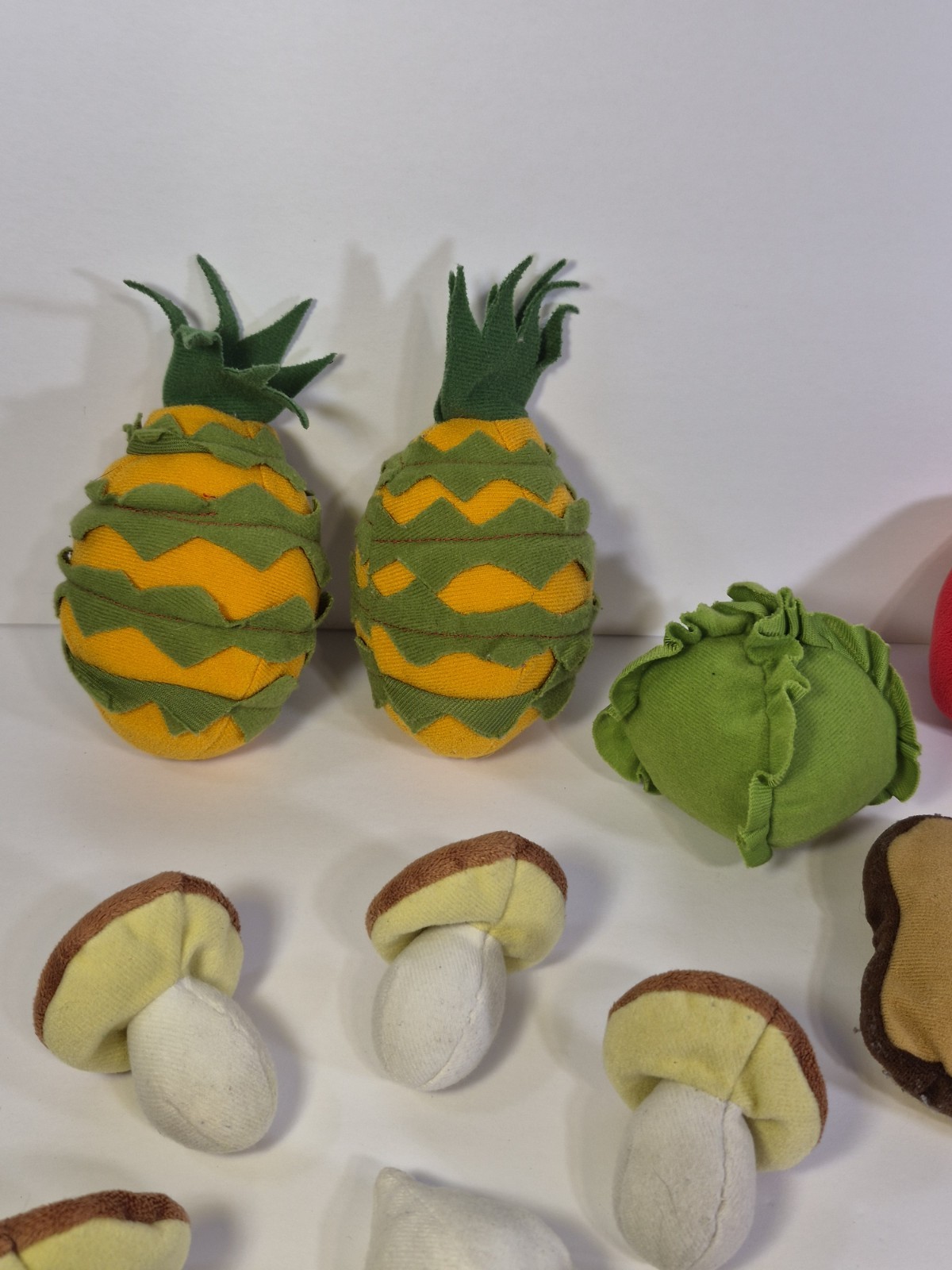 Soft Kids Cloth Fake Food 18 Piece Lot – Childrens Toy