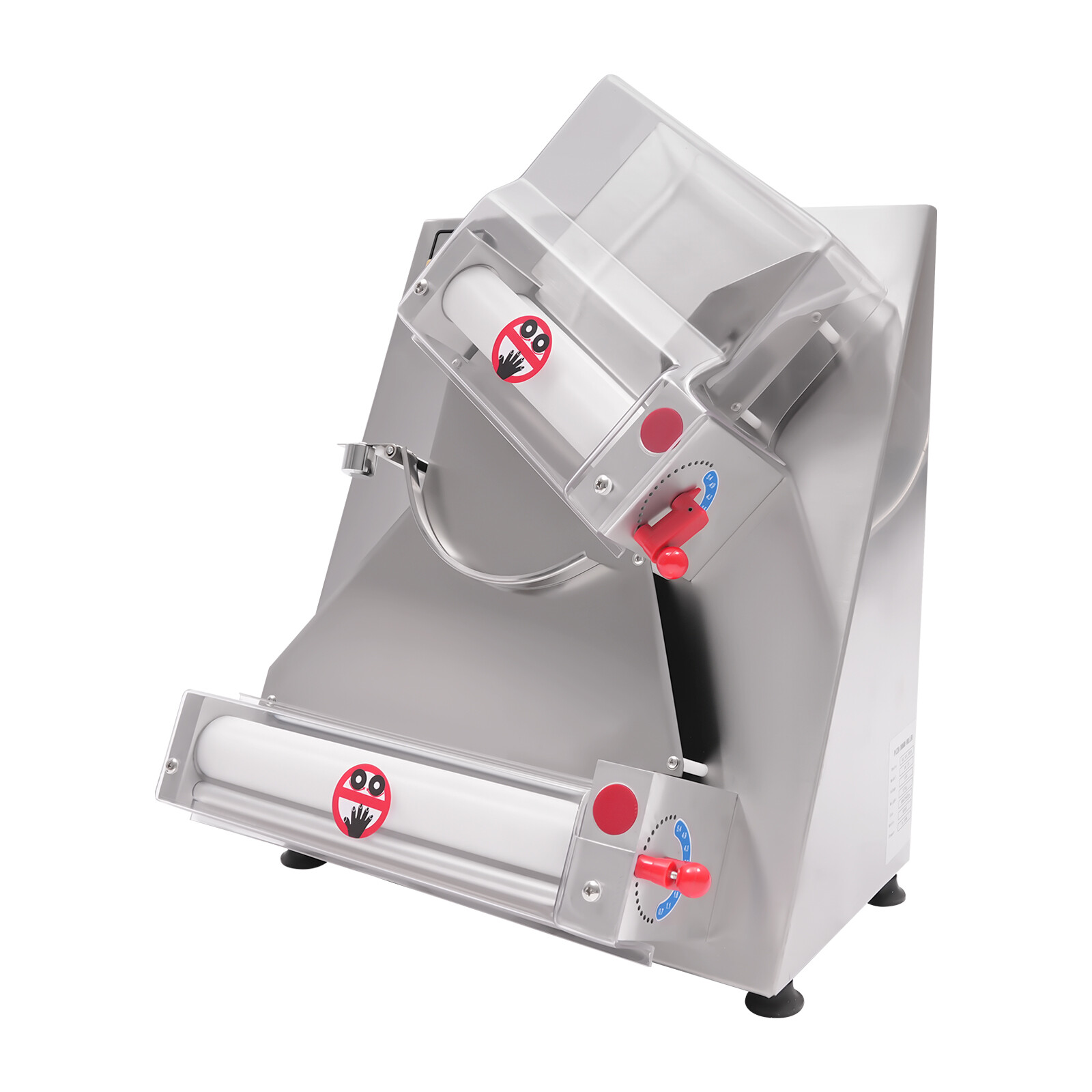 4-12 Inch Electric Dough Pizza Sheeter Commercial Dough Roller Sheeter 370W