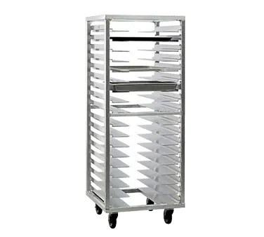 New Age 1637 24.5″x24.25″ Welded 18 Pan Aluminum Mobile Universal PanRack