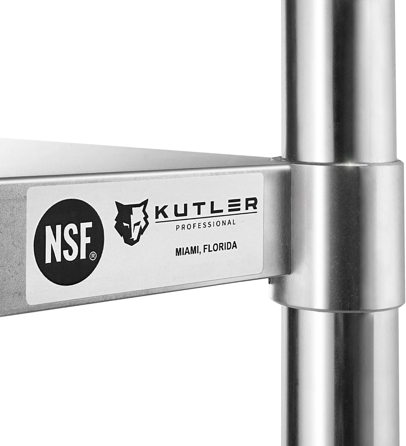 Stainless Steel Table 30 X 30 Inches, NSF Heavy Duty Commercial Kitchen Prep and