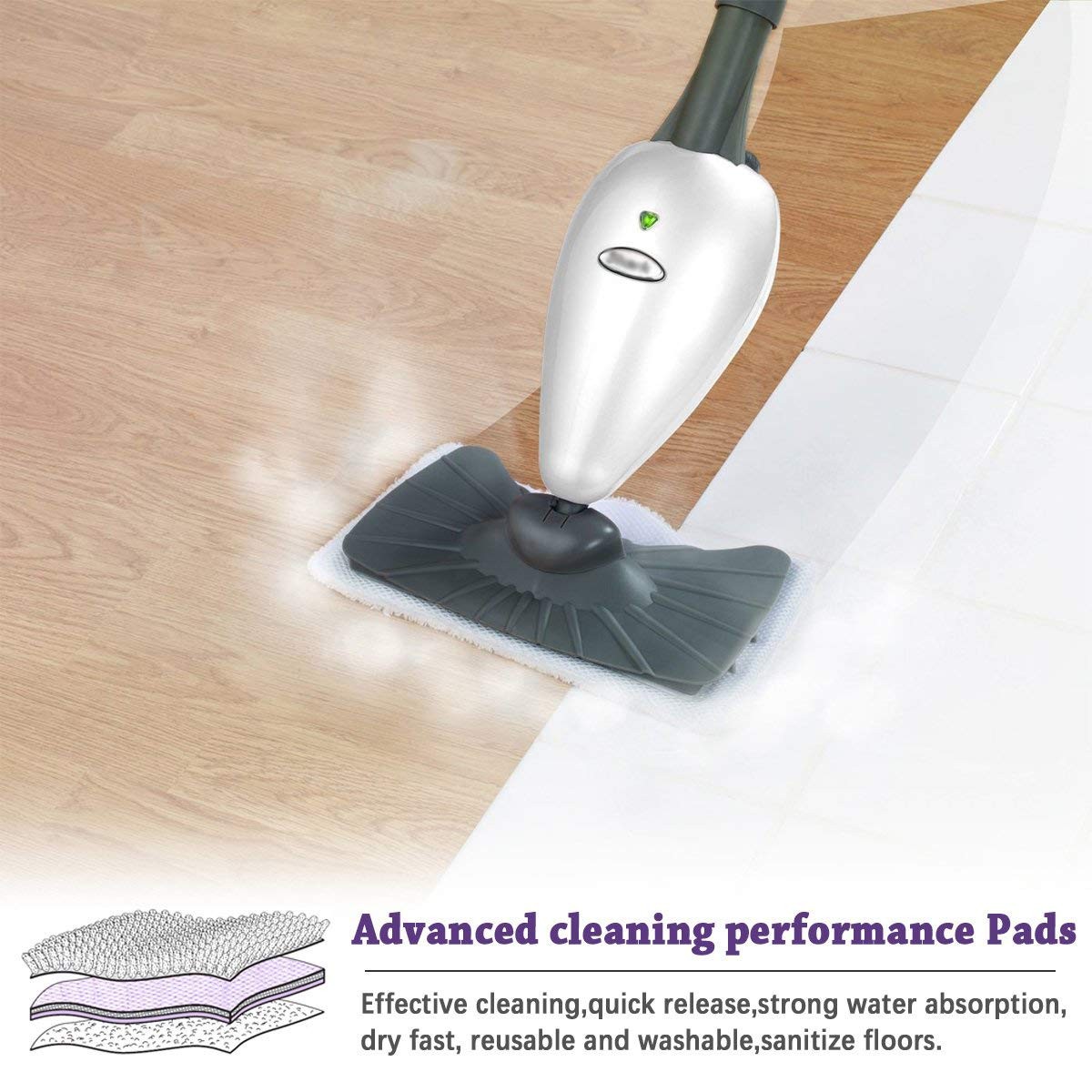F Flammi Flammi 6 Pack Steam Mop Replacement Pads For Shark Sk410 Sk435Co S1000