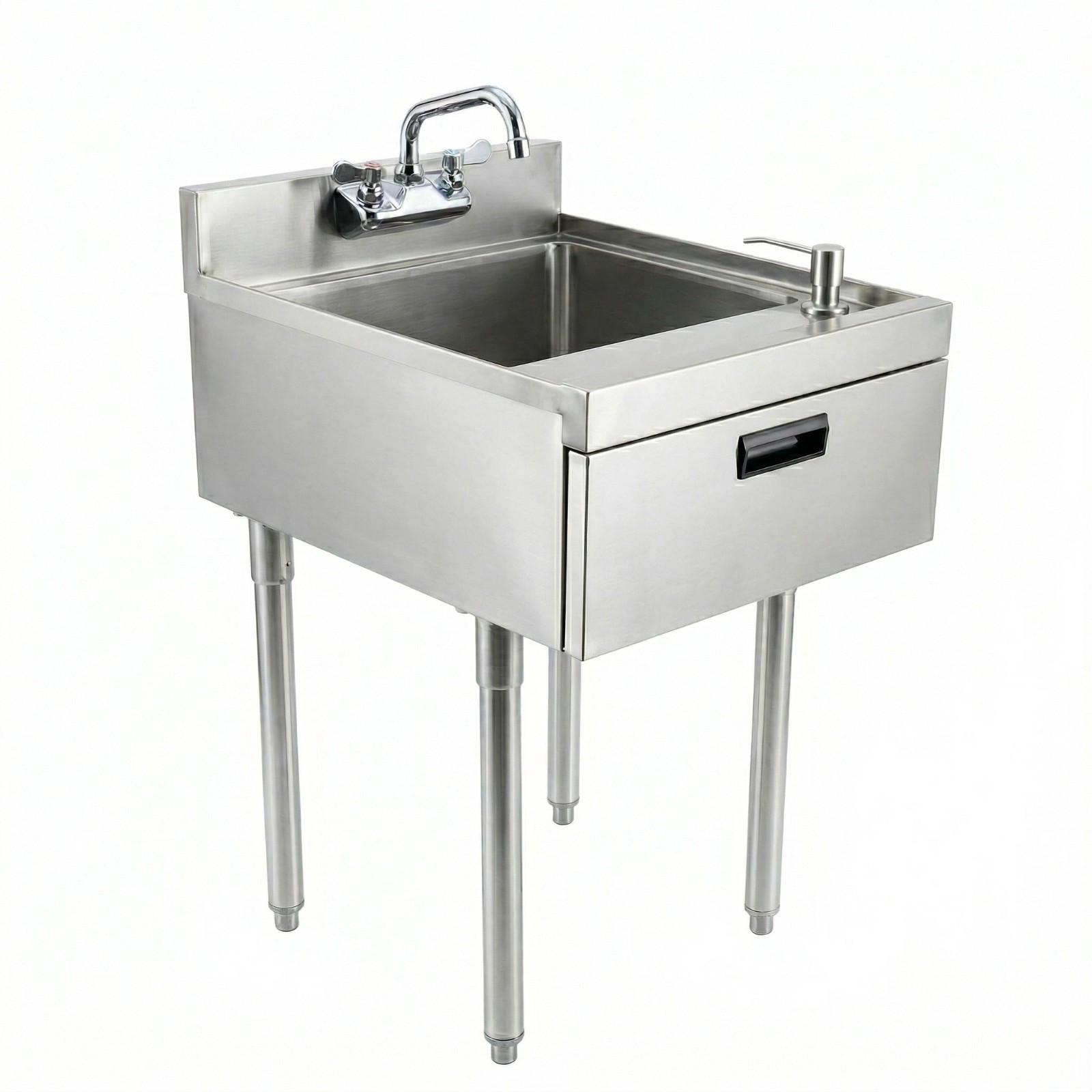 22 in. x 18 in. Underbar Hand Sink with Soap and Towel Dispenser