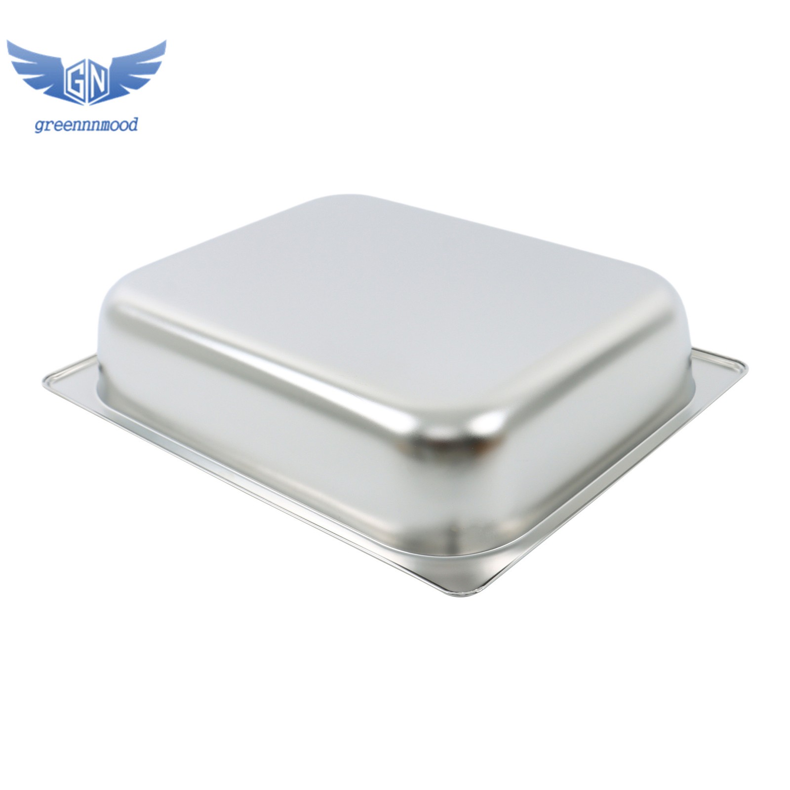 4Pcs 2.5″ Deep 1/2 Size Pans Catering Storage Metal Steamer food Catering Trays