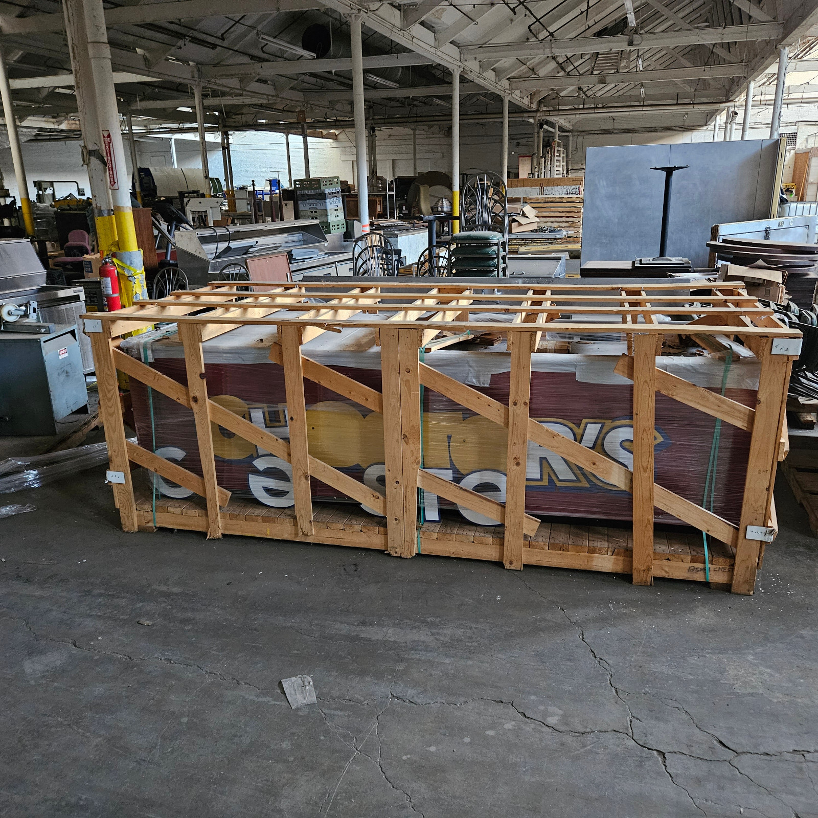 Chesters Chicken Prep Table New in Crate