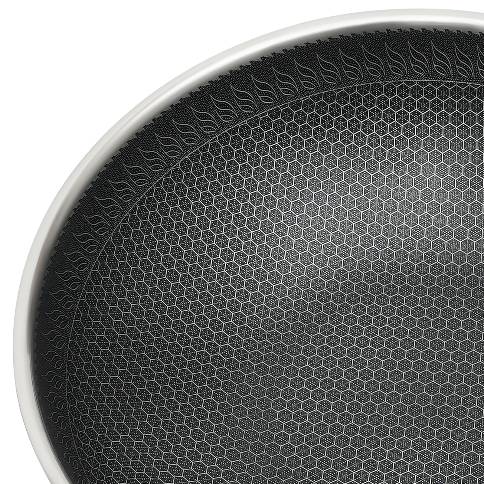 Stainless Steel Wok 316 Grade with Etching and Polishing 34cm Diameter