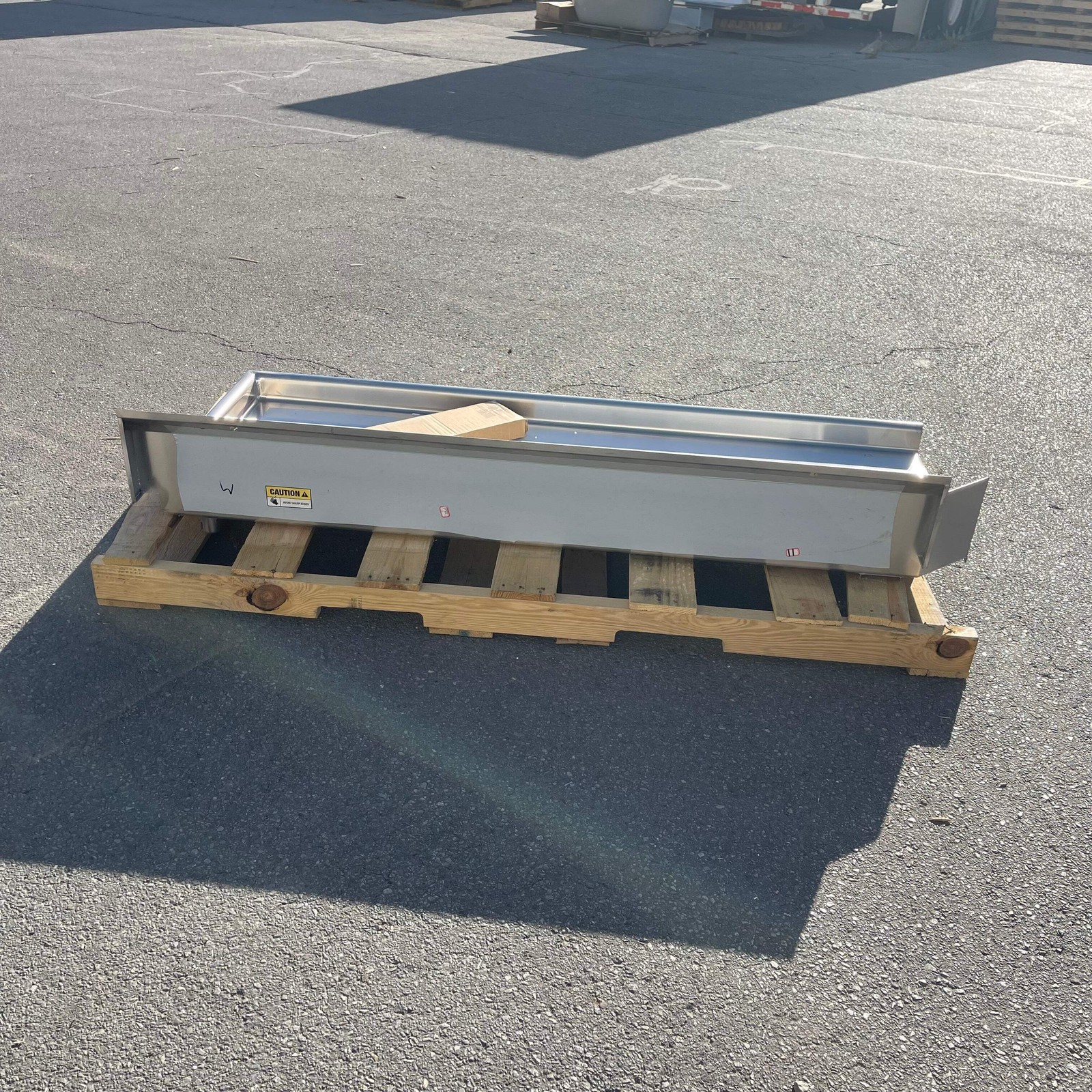 Z@ Pallet of REGENCY Clean Dish Table – Right Drainboard Stainless Steel 600CDT7