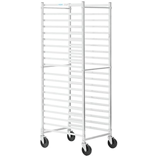 HUBERT® Bun Pan Sheet Pan Rack for 20 Pans End Load Aluminum – 26″L x 20″W x