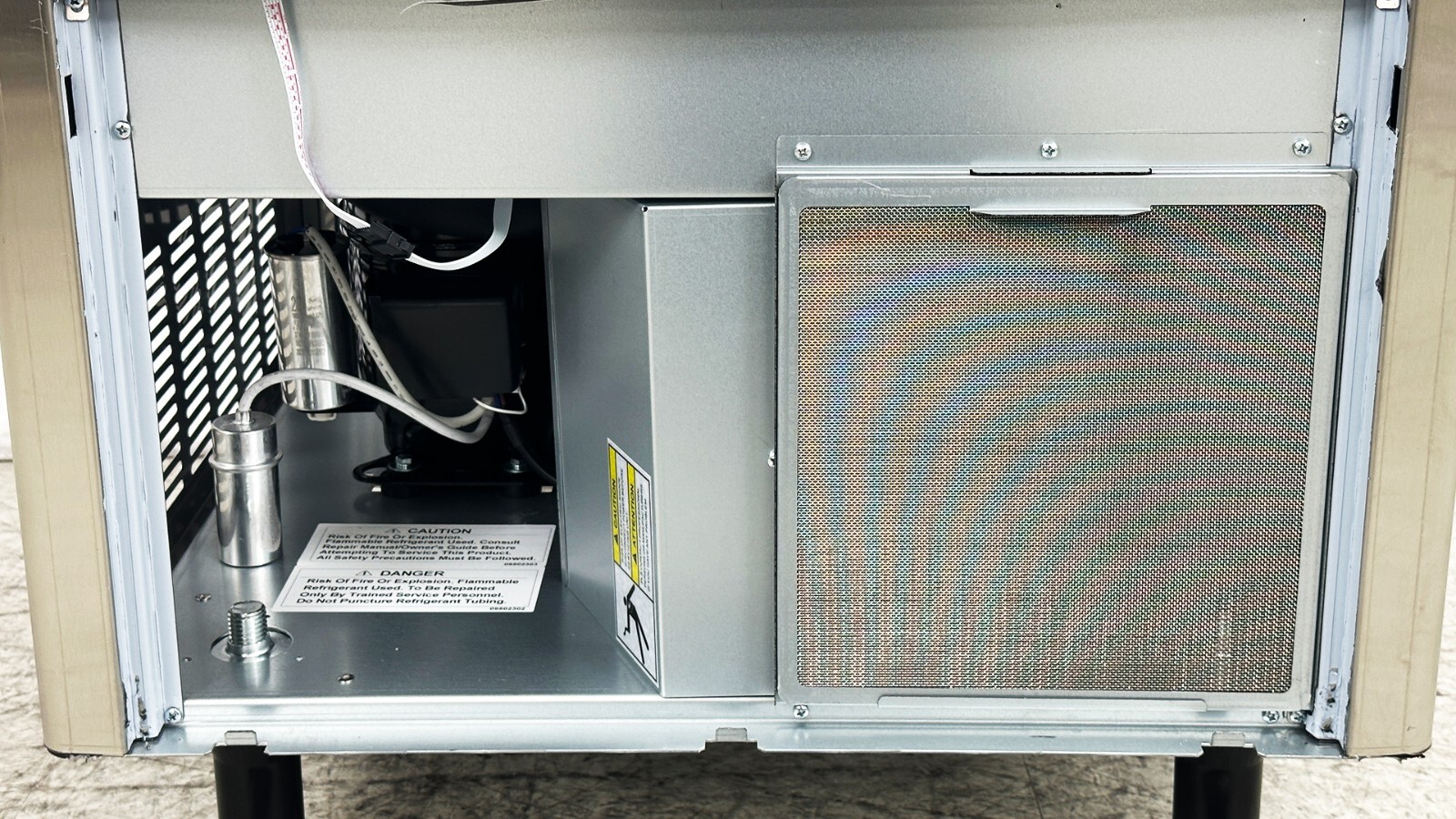 NSF Commercial Cube Ice Maker 290 LBS/ Day, Free Standing Ice Machine