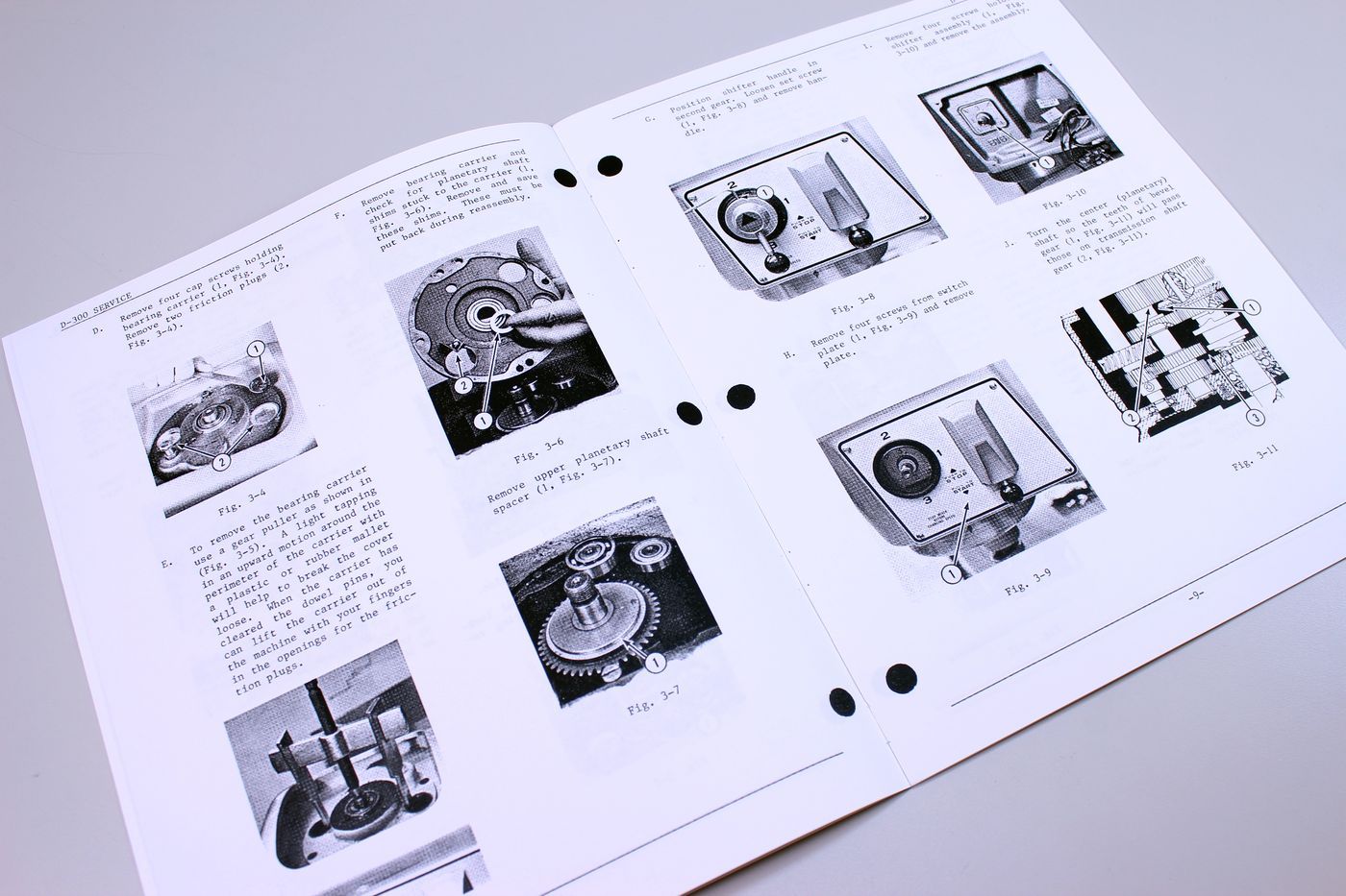 Hobart D300 Mixer Service Repair Manual Technical Shop Book
