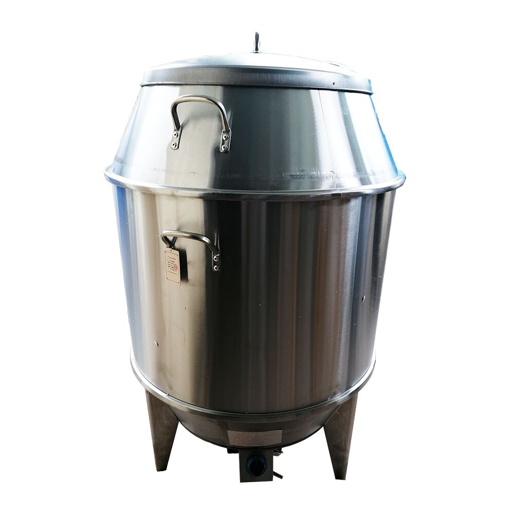 PreAsion Chicken Duck Roaster Grill Cooker Stainless Steel Roast Duck Oven with