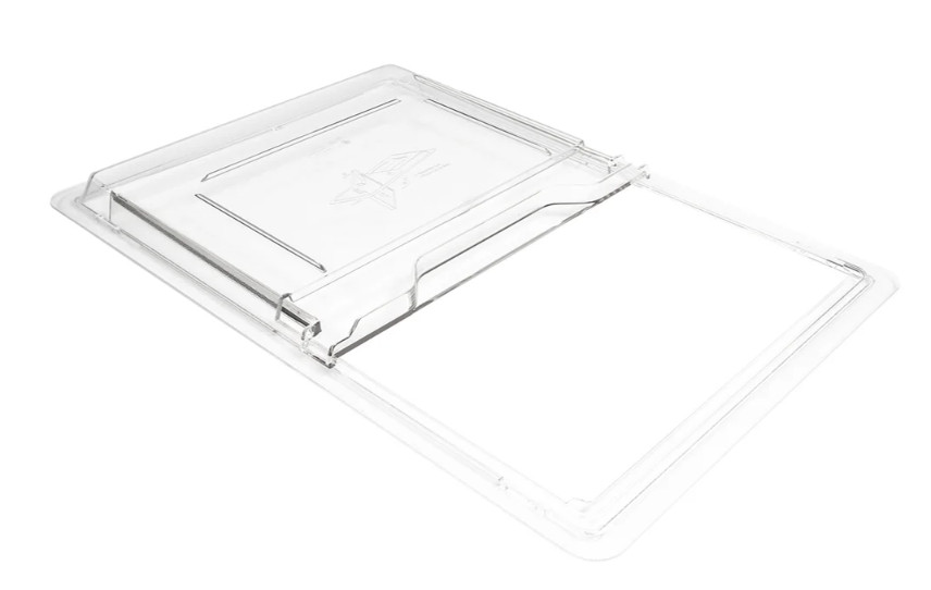 NEW Cambro 1826SCCW135 Camwear Food Storage Sliding Lid Full Size Clear Top 4422