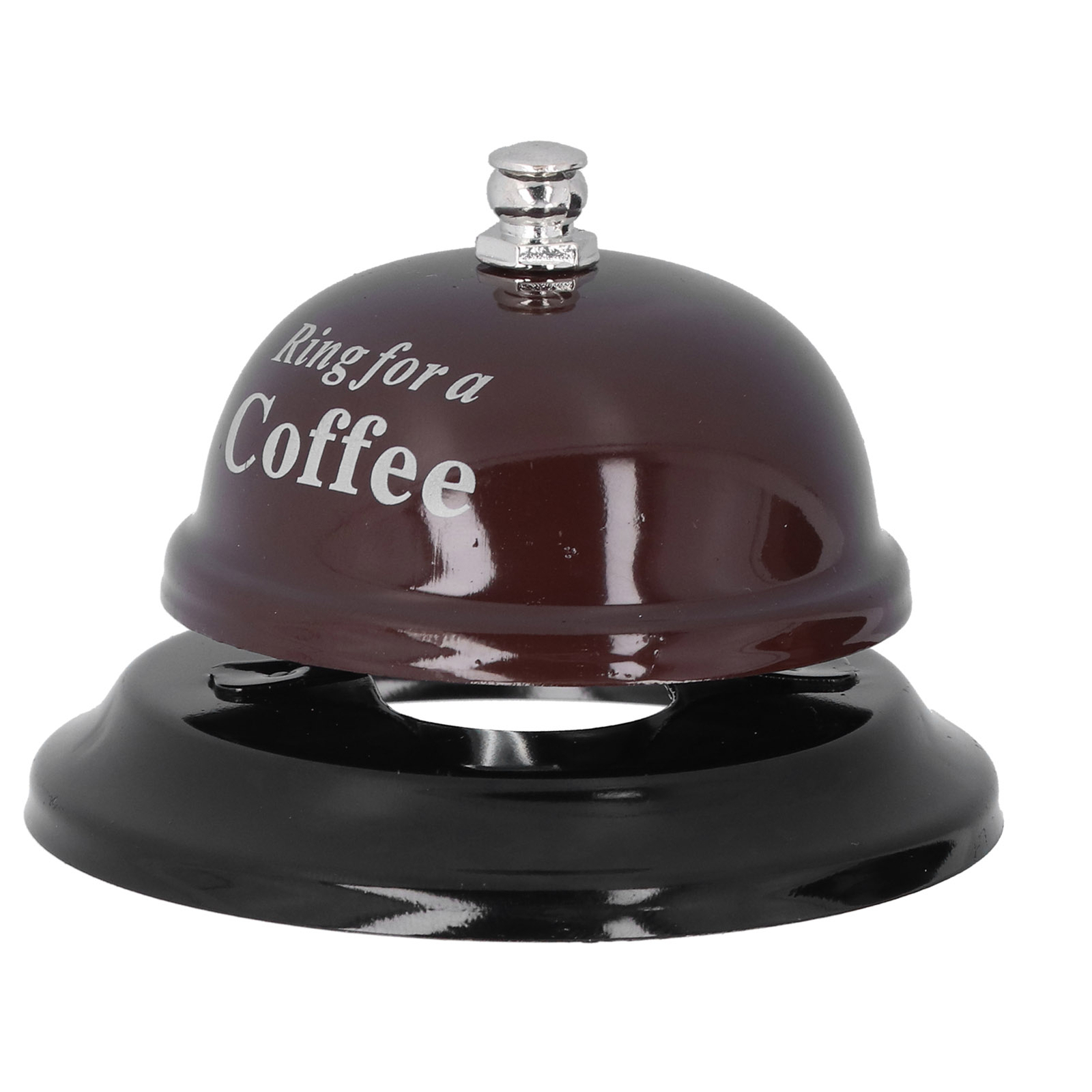(Black)Restaurant Call Bell With Anti Slip Base Manual Meeting Bar Service Be US
