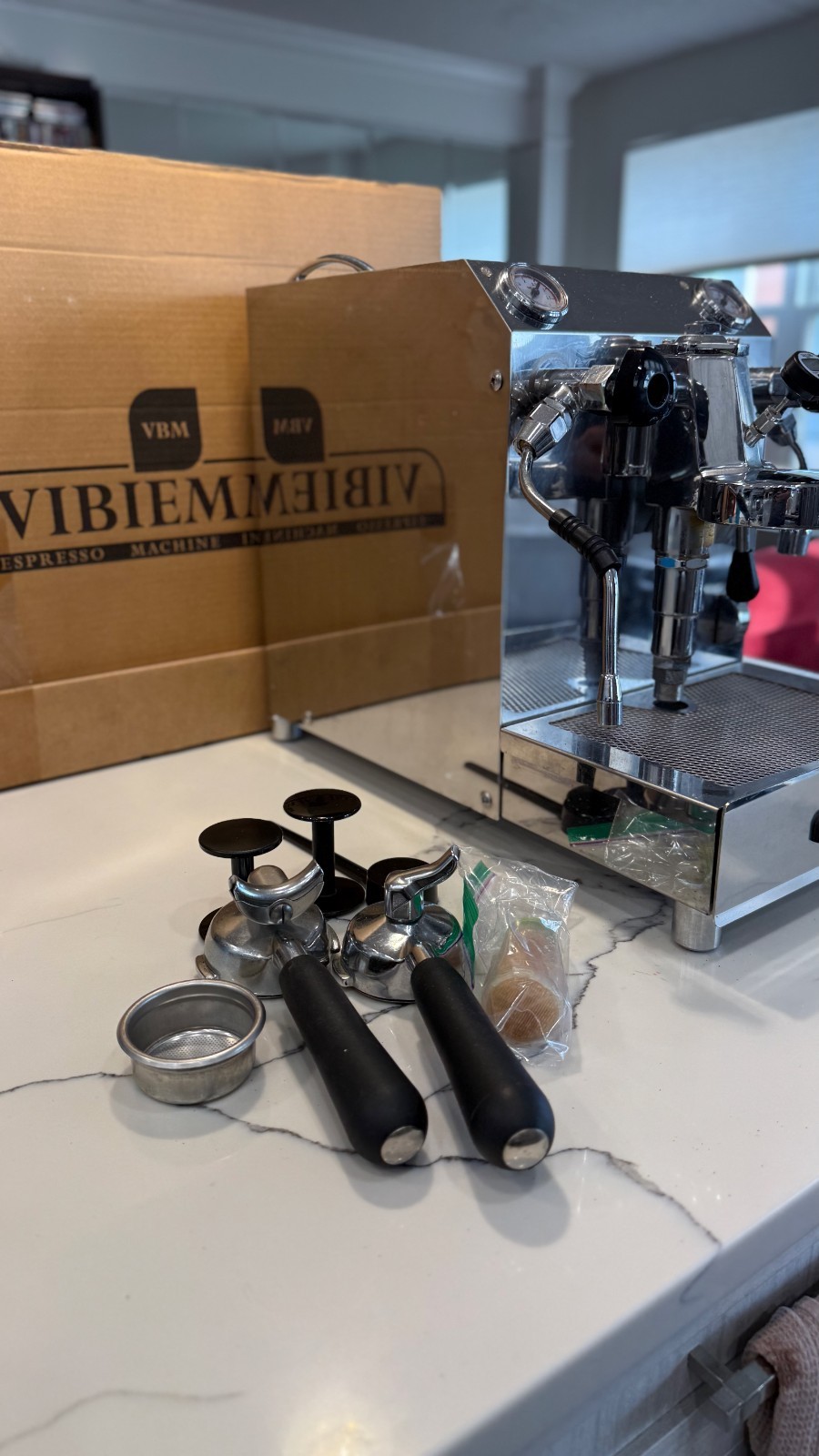 VBM Vibiemme Domobar Super Semi-Automatic HX Espresso Machine