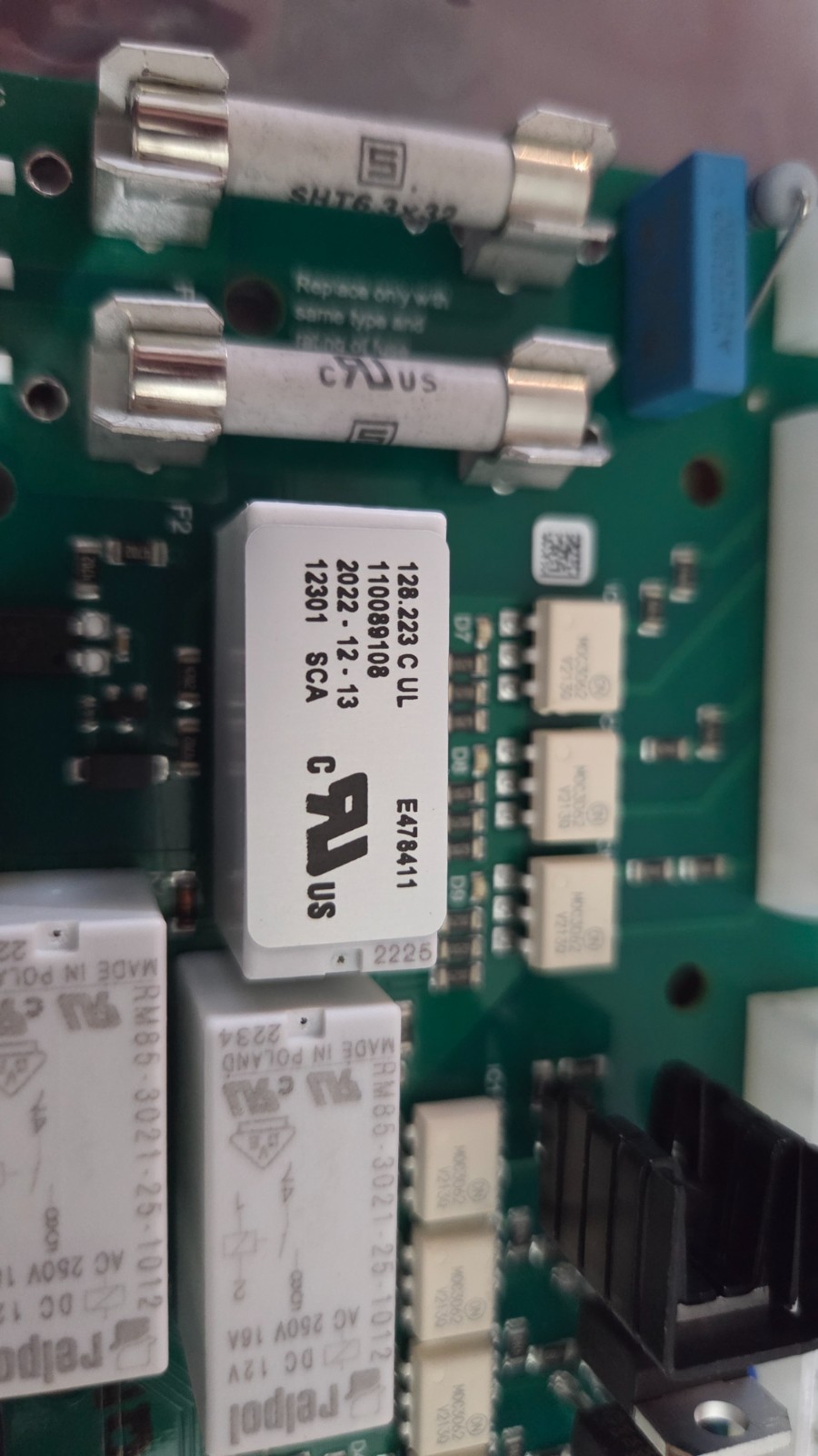 Thermoplan Mastrena II Power Board UL 128.223 / 41500.1187