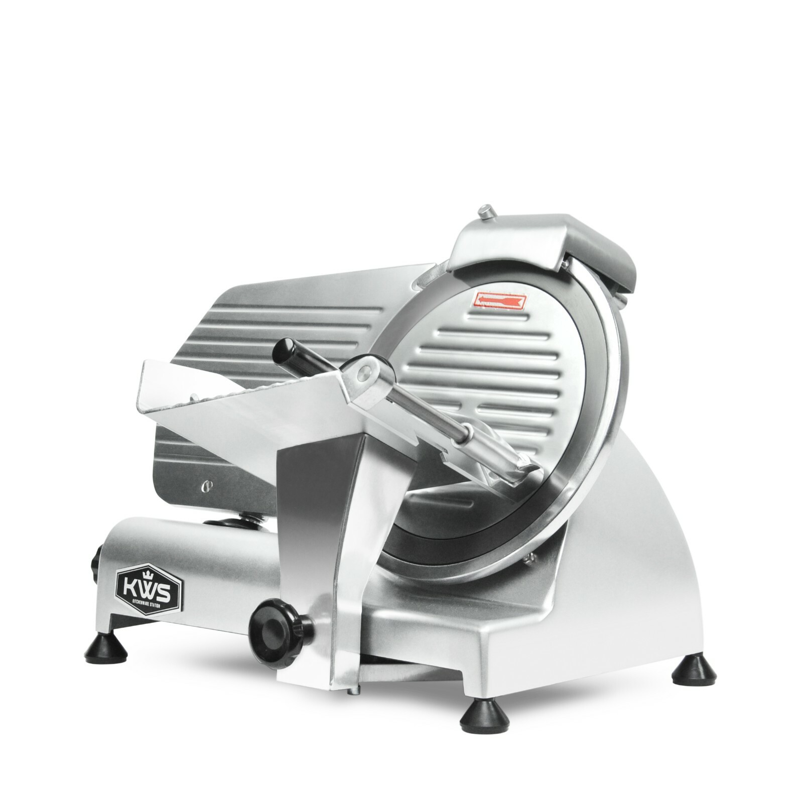 KWS Premium Commercial 320W Electric Meat Slicer 10″ with Stainless Blade