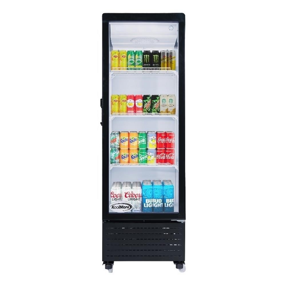 Pemberly Row 21″ One Glass Door Display Merchandiser Refrigerator Cooler