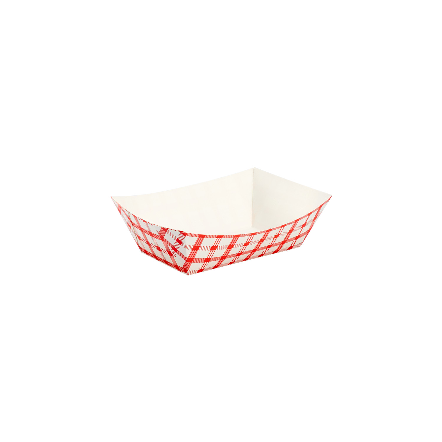 Karat Food Tray – Shepherd’s Check (Red) – 1.0 lb, FP-FT100G